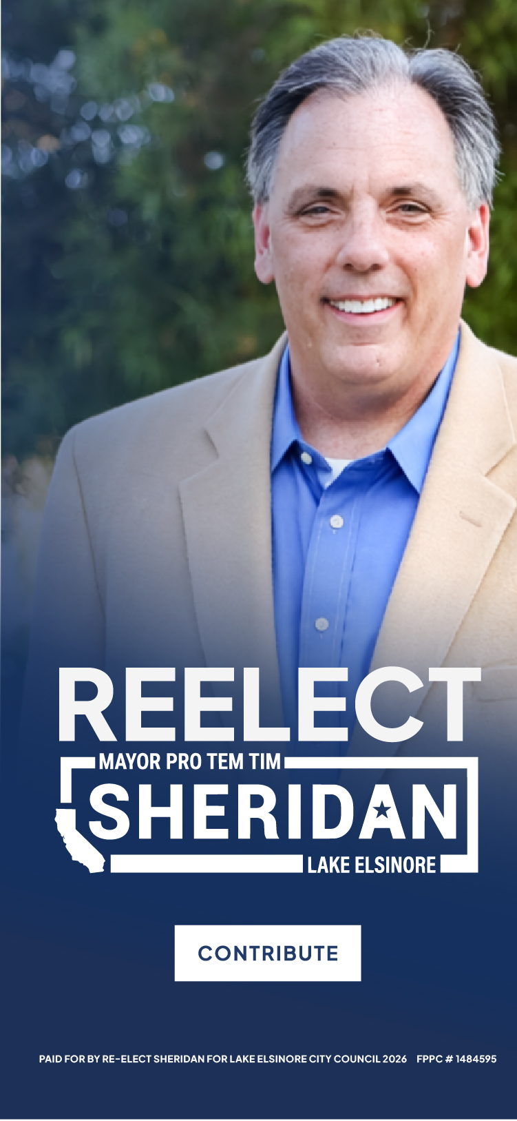 Tim Sheridan for Lake Elsinore City Council